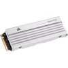CORSAIR MP600 PRO LPX 1TB PCIe Gen4 x4 NVMe M.2 SSD White PS5 Compatible - CS-CSSD-F1000GBMP600PLPW