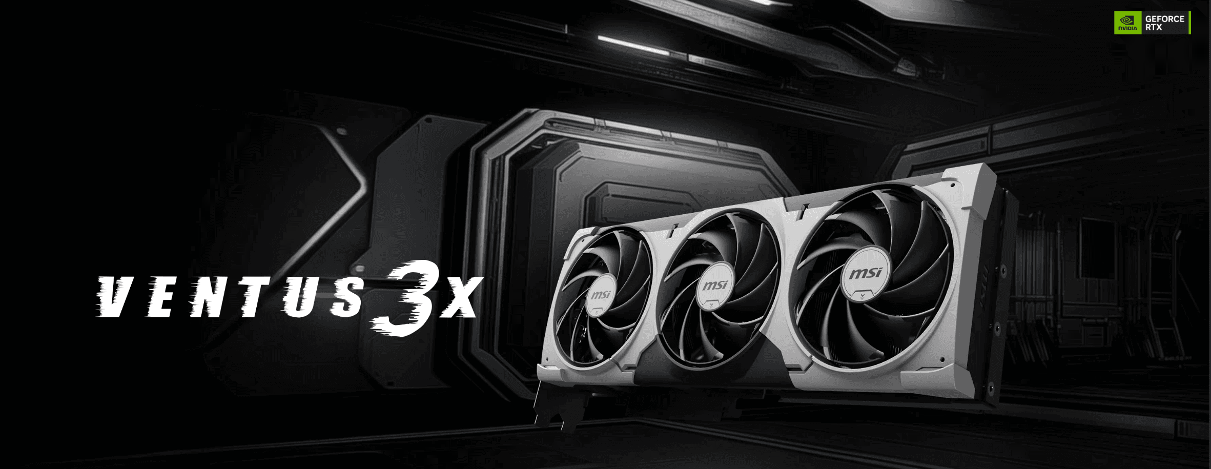 MSI GeForce RTX 5070 Ti 16G VENTUS 3X OC GDDR7 SFF-Ready Graphics Card