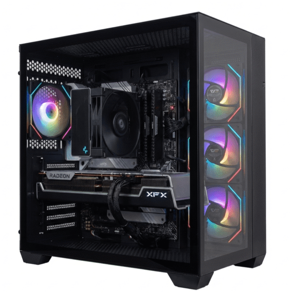 Serif Ryzen 5 7500F Gaming PC with 16GB Radeon Graphics, 32GB DDR5 6000MHz RAM, 1TB Gen4 SSD - Mid-Range Desktop for Esports, 1440p Gaming & Streaming 2 Serif | Ryzen 5 7500F Gaming PC with 16GB Radeon Graphics, 32GB DDR5 6000MHz RAM, 1TB Gen4 SSD - Mid-Range Desktop for Esports, 1440p Gaming & Streaming
