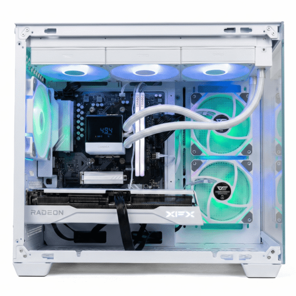 Talon White Edition Gaming PC - AMD Ryzen 7 7700, Radeon RX 7600 XT 16GB, 32GB DDR5 8000MHz - Custom Desktop for 1440p Gaming, Streaming & Video Editing . Talon | White Edition Gaming PC - AMD Ryzen 7 7700, Radeon RX 7600 XT 16GB, 32GB DDR5 8000MHz - Custom Desktop for 1440p Gaming, Streaming & Video Editing