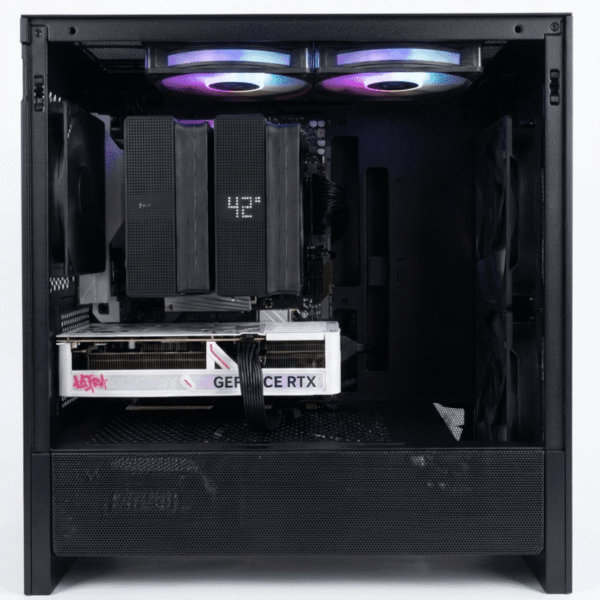 Vireo | Ryzen 7 8700F 8-Core Gaming PC with RTX 5060 Ti 16GB GDDR7, 32GB DDR5 6800MHz RGB RAM, 1TB Gen4 SSD - High-Performance Micro-ATX Desktop for 1440p Gaming, Streaming & Content Creation