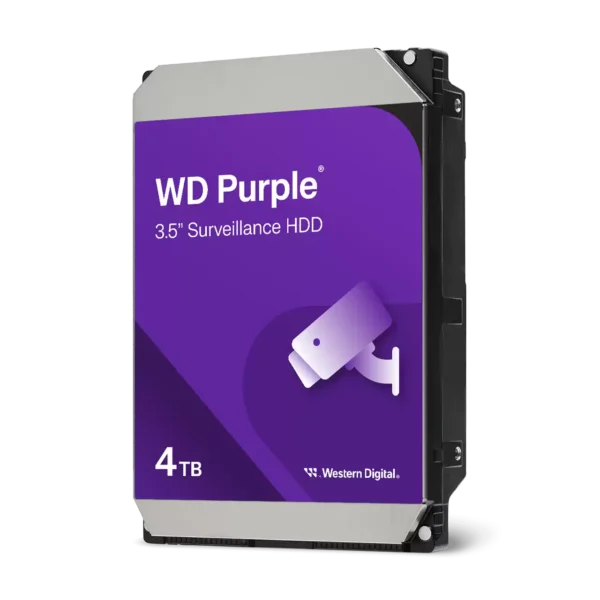 WD42PURZ 1 Western Digital WD Purple 3.5 Inch 4TB SATA 6Gbps 256MB Cache Surveillance Hard Drive - WD42PURZ