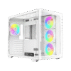 Ocypus Iota C70 WH Curve ARGB Digital White ATX Mid-Tower Case with Panoramic Glass and 6 Fans - IOTA-C70-WHD400CD-GL
