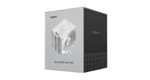 OCYPUS IOTA A40 WH Dual Fan CPU Air Cooler - 220W TDP - Matrix Digital Display - IOTA-A40-WH2NNWD00X-GL