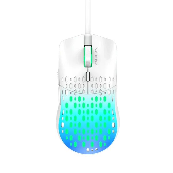 Aula S11 PRO Wired Gaming Mouse - 3600 DPI - 6 Programmable Keys - RGB - Aula S11 PRO Blue Green