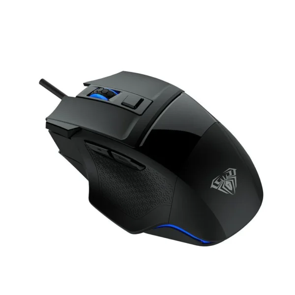 Aula S12 Wired Gaming Mouse - 4800 DPI - 7 Programmable Buttons - Fire Key - Aula S12