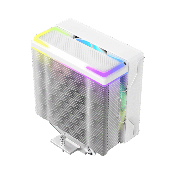 Ocypus Delta A40 SE WH ARGB White Single Tower CPU Air Cooler 190W TDP - DELTA-A40-WH1AAWN00S-GL