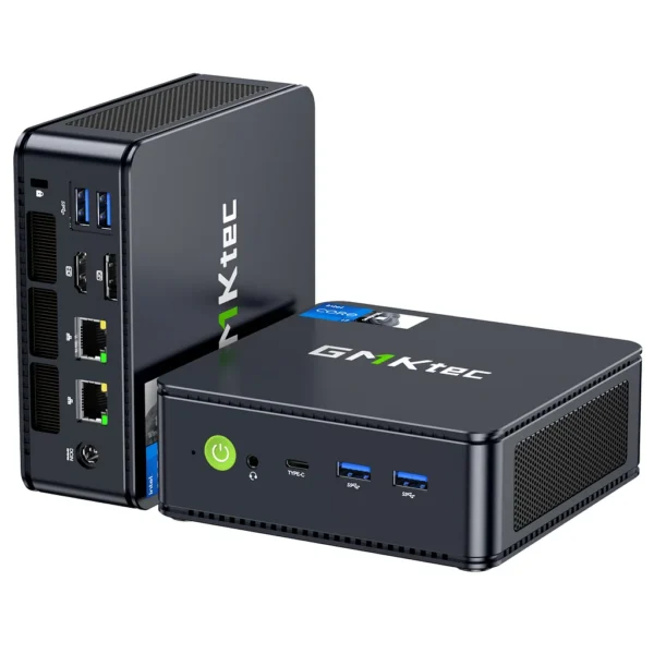 GMKtec Nucbox K7 Plus Mini PC Intel Core i7-13620H 32GB RAM 1TB SSD Windows 11 Pro - GMK-K7+/13620H/32/1TB/BK