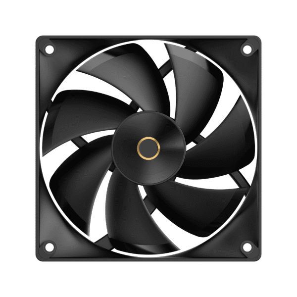 OCYPUS Delta F12 BK 120mm PWM Case Fan 3 in 1 Pack - Hydraulic Bearing - DELTA-F12-BK3NM00X-GL