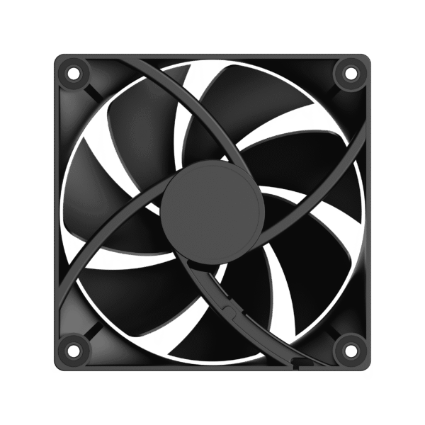 OCYPUS Delta F12 BK 120mm PWM Case Fan 3 in 1 Pack - Hydraulic Bearing - DELTA-F12-BK3NM00X-GL