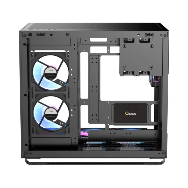 OCYPUS Delta EH10 BK Pro 10 Port PWM Fan and ARGB Lighting Hub - Magnetic Mounting - DELTA-EH10-BKN00PXX-GL