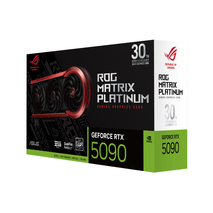 Netcodex.ph: ASUS ROG Matrix Platinum GeForce RTX 5090 32GB GDDR7 ...