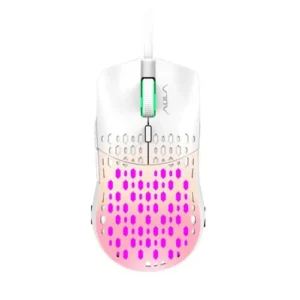 Aula S11 PRO Wired Gaming Mouse - 3600 DPI - 6 Programmable Keys - RGB - Aula S11 PRO Pink