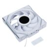 sl_w_04_a Lian Li UNI FAN SL Wireless 120 - 2.4GHz Control - LCD & LED Options - Single & 3-pack - Standard & Reverse Blade - Black, White