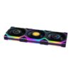 sl_w_06_a Lian Li UNI FAN SL Wireless 120 - 2.4GHz Control - LCD & LED Options - Single & 3-pack - Standard & Reverse Blade - Black, White