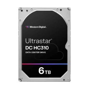 Western Digital Ultrastar DC HC310 3.5 Inch 6TB 7200 RPM SATA 6Gb/s 256MB Cache Enterprise HDD - WD-0B36039