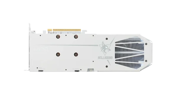 PowerColor Hellhound Spectral White AMD Radeon RX 9060 XT 16GB GDDR6 128-bit PCIe 5.0 - RX9060XT 16G-L/OC/WHITE
