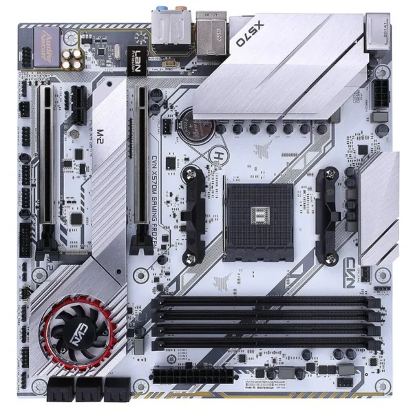 Colorful CVN X570M GAMING FROZEN V14 AMD X570 AM4 mATX Motherboard White - COLORFUL CVN X570M GAMING FROZEN V14 - WHITE