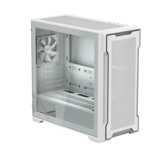 670 (1) GIGABYTE C102 GLASS ICE Mid Tower Tempered Glass Gaming Case White - GP-C102GI