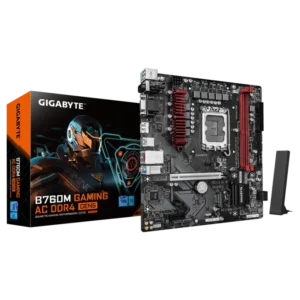 670 Gigabyte B760 Gaming X DDR4 Gen5 LGA 1700 ATX Motherboard - DDR4 PCIe 5.0 3x M.2 - GA-B760M-G-AC-D4-GEN5