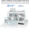 ASUS ZenWiFi BD4 Outdoor Dual-Band WiFi 7 AiMesh Router 3600Mbps IP65 PoE - BD4 Outdoor (1PK)
