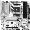 ASRock B550M Pro RS AMD B550 AM4 Micro ATX Motherboard White - ASROCK B550M PRO RS (White Motherboard)