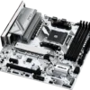 ASRock B550M Pro RS AMD B550 AM4 Micro ATX Motherboard White - ASROCK B550M PRO RS (White Motherboard)