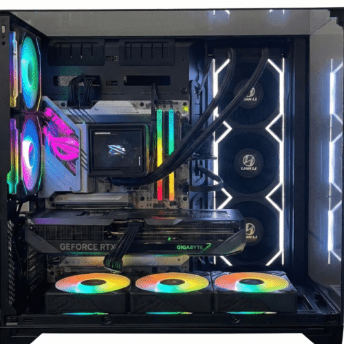Bey | Intel Core Ultra 7 265KF | RTX 5070 12GB | 32GB DDR5 | High-End Gaming, Streaming & Content Creation Desktop PC (Lian Li O11 Vision Edition)