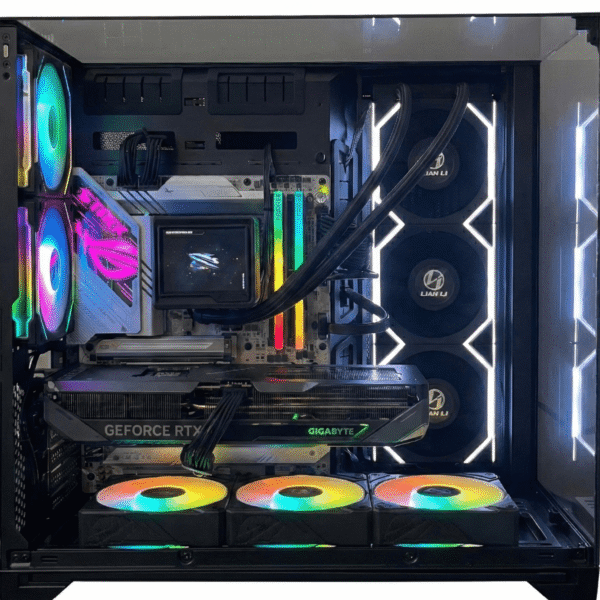 Bey | Intel Core Ultra 7 265KF | RTX 5070 12GB | 32GB DDR5 | High-End Gaming, Streaming & Content Creation Desktop PC (Lian Li O11 Vision Edition)