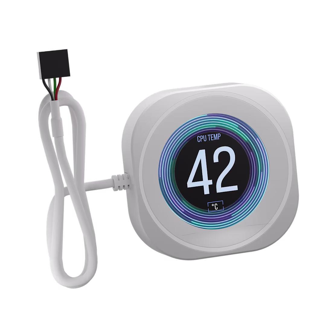 CORSAIR NAUTILUS LCD Module - 2.1 Inch IPS LCD Screen - White - CS-CW-9061030-WW