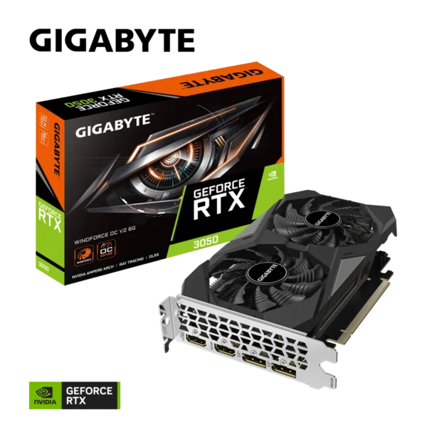 Netcodex.ph: GIGABYTE GeForce RTX 3050 WINDFORCE OC 6G GDDR6 Dual Fan ...