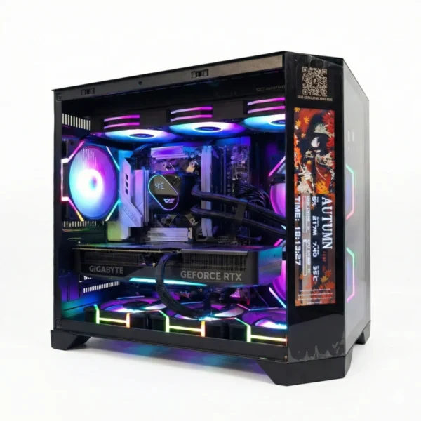 Glade | High-End AMD Ryzen 7 7800X3D & RTX 5070 Ti 16GB Gaming PC - 32GB DDR5, 1TB NVMe, 27-inch 180Hz Curved Monitor