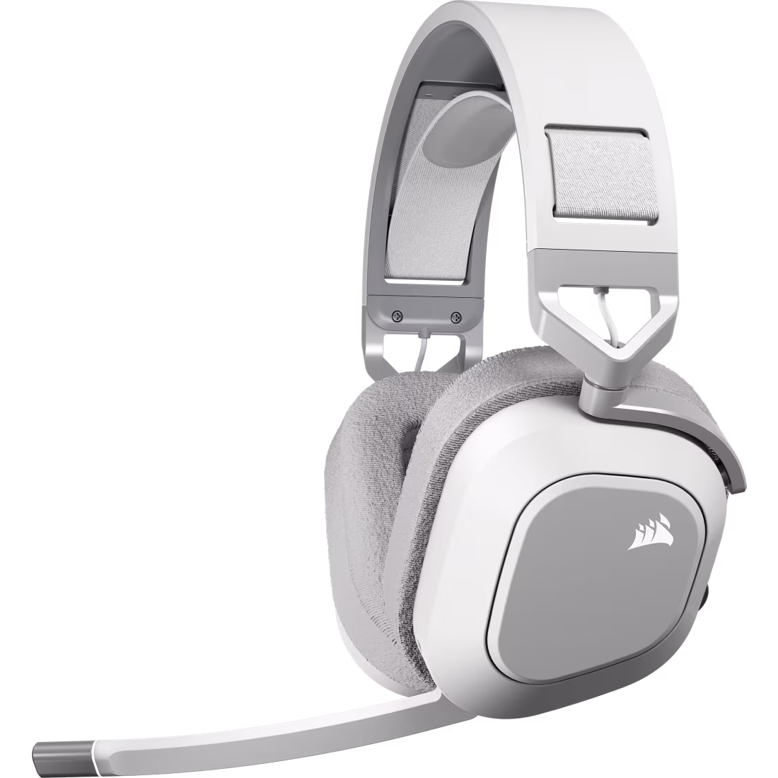 CORSAIR HS80 MAX Wireless Gaming Headset - Bluetooth - Dolby Atmos - White - CS-CA-9011296-AP