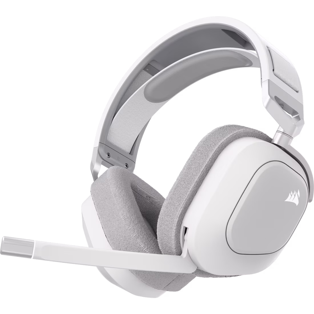 CORSAIR HS80 MAX Wireless Gaming Headset - Bluetooth - Dolby Atmos - White - CS-CA-9011296-AP