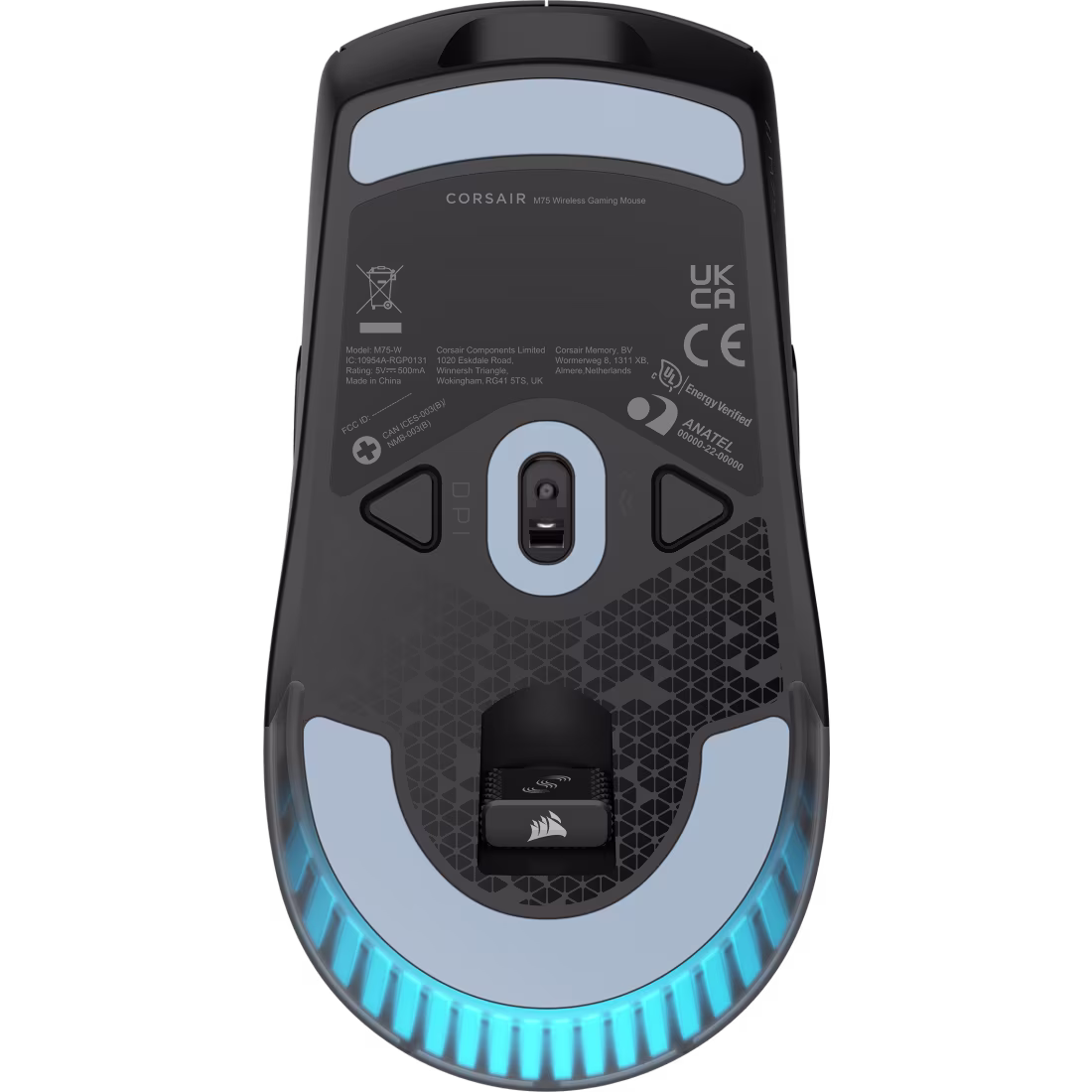 CORSAIR M75 WIRELESS RGB Lightweight Gaming Mouse - Ambidextrous - 26K DPI - CS-CH-931D010-AP