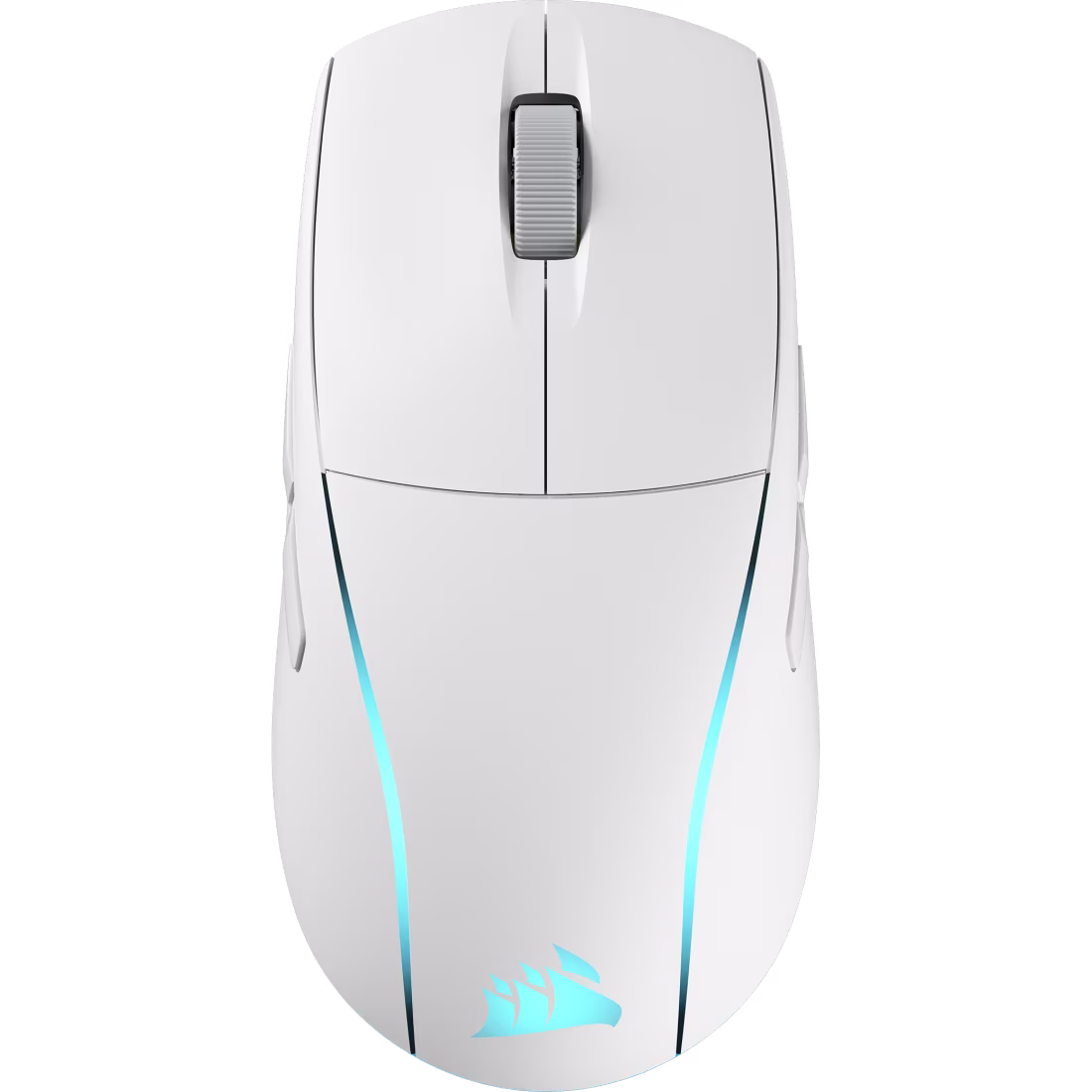 M75_WIRELESS_WHITE_01 (1) CORSAIR M75 WIRELESS RGB Lightweight Gaming Mouse - Ambidextrous - 26K DPI - White - CS-CH-931D011-AP
