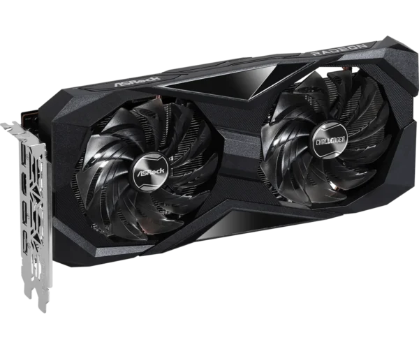 ASRock Radeon RX 7600 Challenger 8GB GDDR6 OC Dual Fan Graphics Card - ASROCK RX7600 CHALLENGER 8G OC (DUAL FAN)