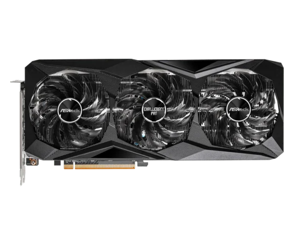 ASRock Radeon RX 7600 Challenger Pro 8GB GDDR6 OC Triple Fan  Graphics Card - ASROCK RX7600 CHALLENGER PRO 8G OC (TRI FAN)