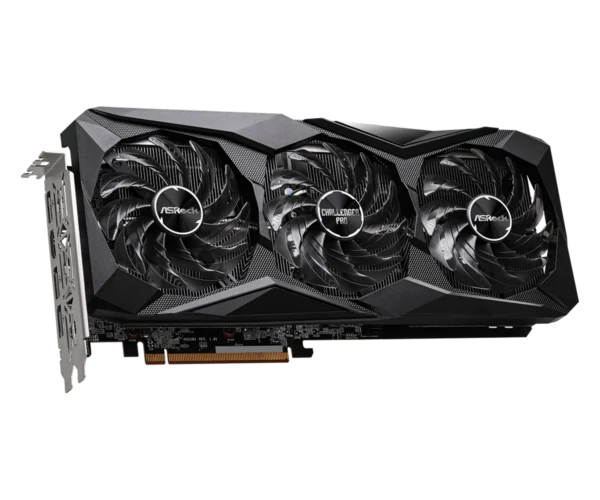 ASRock Radeon RX 7600 Challenger Pro 8GB GDDR6 OC Triple Fan  Graphics Card - ASROCK RX7600 CHALLENGER PRO 8G OC (TRI FAN)