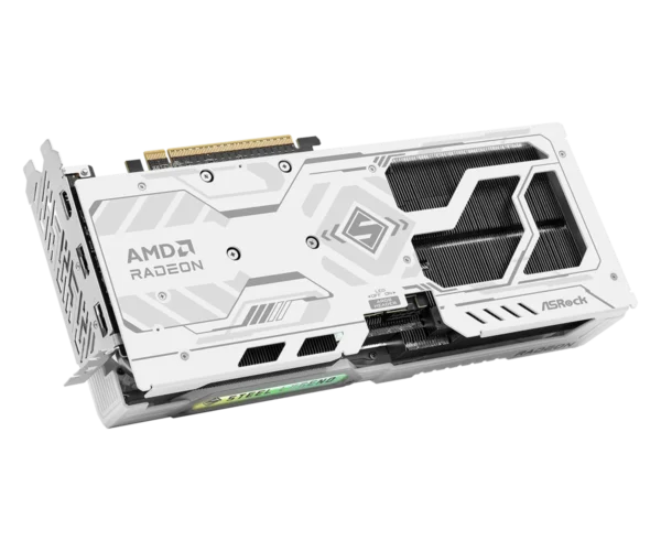 ASRock Radeon RX 9060 XT Steel Legend 8GB GDDR6 OC Edition PCIe 5.0 Graphics Card - ASROCK RX9060XT STEEL LEGEND 8GB OC