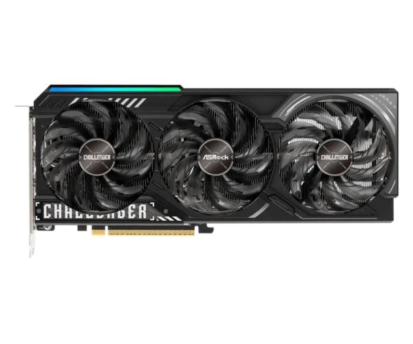 ASRock AMD Radeon RX 9070 XT Challenger 16GB GDDR6 Triple Fan PCIe 5.0 Graphics Card - RX9070XT CL 16G