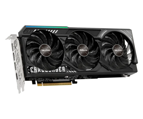 ASRock AMD Radeon RX 9070 XT Challenger 16GB GDDR6 Triple Fan PCIe 5.0 Graphics Card - RX9070XT CL 16G