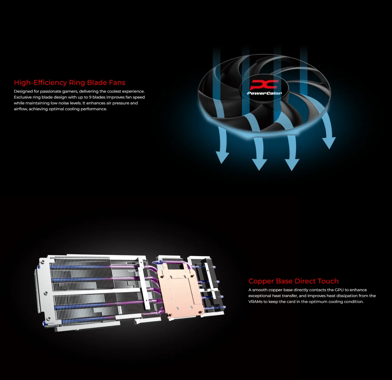PowerColor Reaper AMD Radeon RX 9070 XT 16GB GDDR6 256-bit PCIe 5.0 - RX9070XT 16G-A