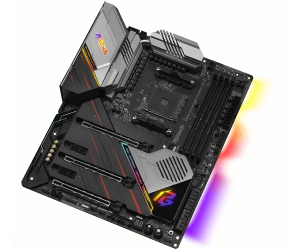 ASRock X570 Phantom Gaming X WiFi AM4 ATX Motherboard PCIe 4.0 DDR4 4666+ 2.5G LAN - ASROCK X570 PHANTOM GAMING X (wifi)