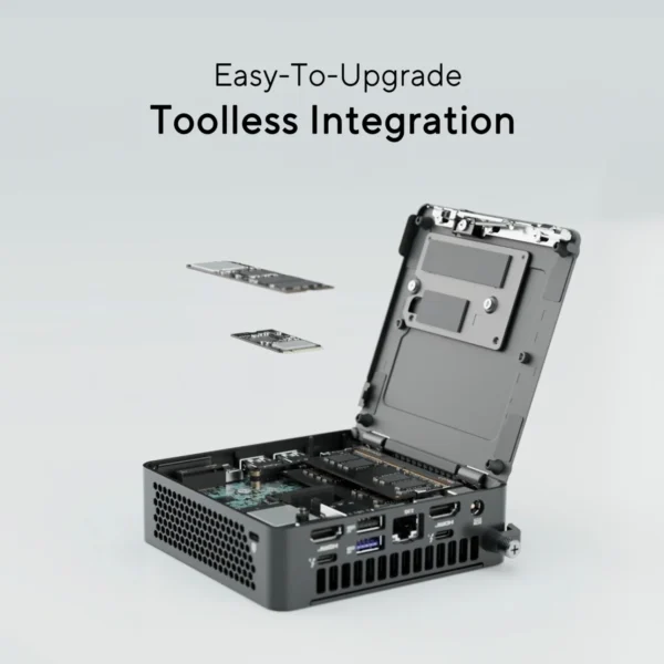 ASUS NUC 15 Pro Intel Core Ultra 7 240H Barebone Mini PC Wi-Fi 7 Thunderbolt 4 DDR5 - RNUC15CRHC700000I