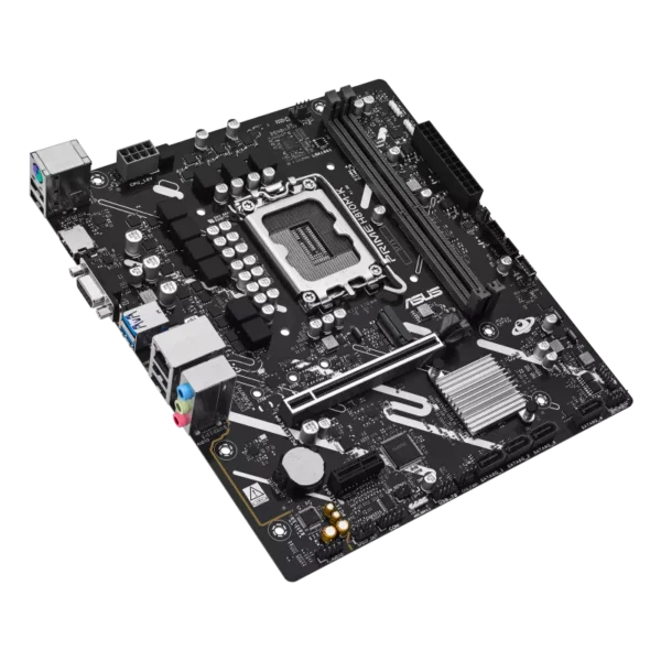 ASUS Prime H810M-K Intel H810 LGA 1851 mATX Motherboard - DDR5 PCIe 4.0 USB Type-C - PRIME H810M-K