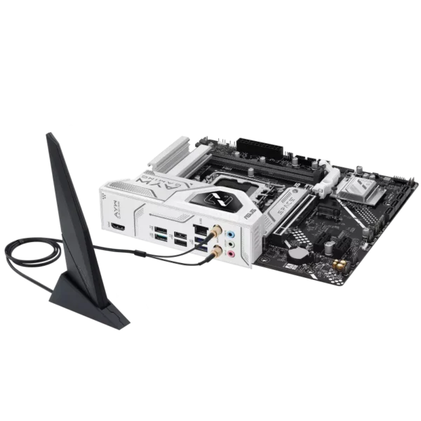 ASUS B860M AYW GAMING WIFI Intel LGA1851 mATX Motherboard - DDR5 PCIe 5.0 WiFi 6 - B860M AYW GAMING WIFI
