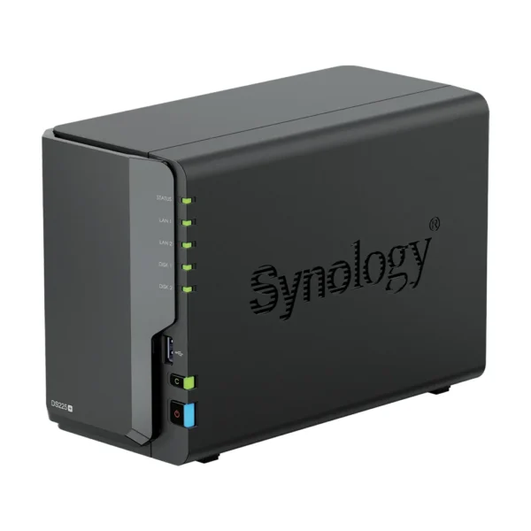 SYNOLOGY DiskStation DS225+ 2-Bay 2.5GbE NAS Intel Celeron J4125 DDR4 Expandable - SY-DS225+