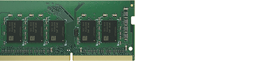 Synology 4GB DDR4 ECC Unbuffered SODIMM Memory Module - D4ES04-4G