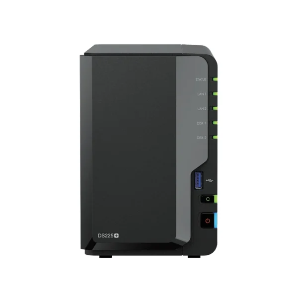 SYNOLOGY DiskStation DS225+ 2-Bay 2.5GbE NAS Intel Celeron J4125 DDR4 Expandable - SY-DS225+